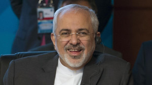 Iranian Foreign Minister Mohammad Javad Zarif smiles as he speaks during a meeting of foreign ministers of the Shanghai Cooperation Organization in Moscow, Russia Thursday, June 4, 2015. (AP Photo/Ivan Sekretarev)