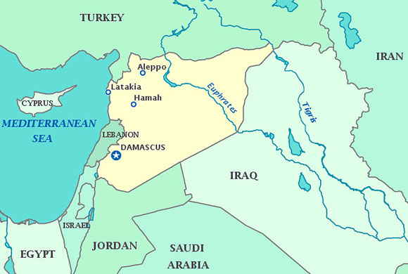 Syria Middle East Confidential 9895